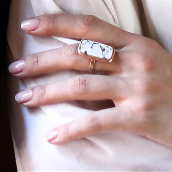 💕HP💕1 left! Natural Labradorite stone ring - Picture 5 of 5